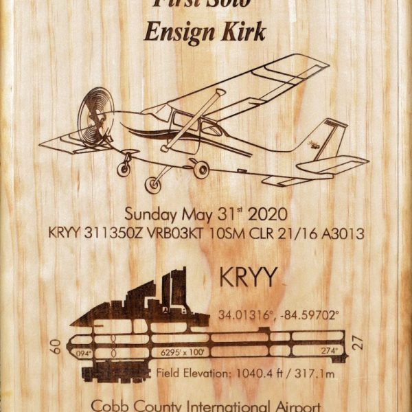 Aviation Milestone Plaque