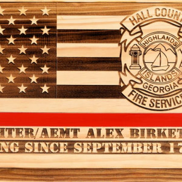 Firefighter/EMT Commemorative Plaque