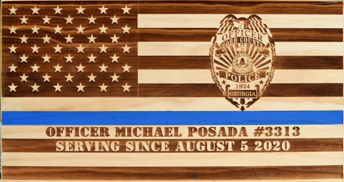 Police Commemorative Plaque